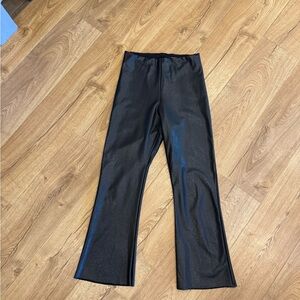 Commando faux leather/pleather stretchy cropped pants perfect condition